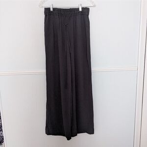 SOFT SURROUNDINGS BEACHY GAUZE BLACK PANTS MP
